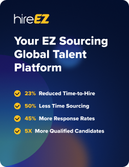 hireEZ EZ Sourcing Global Talent Platform