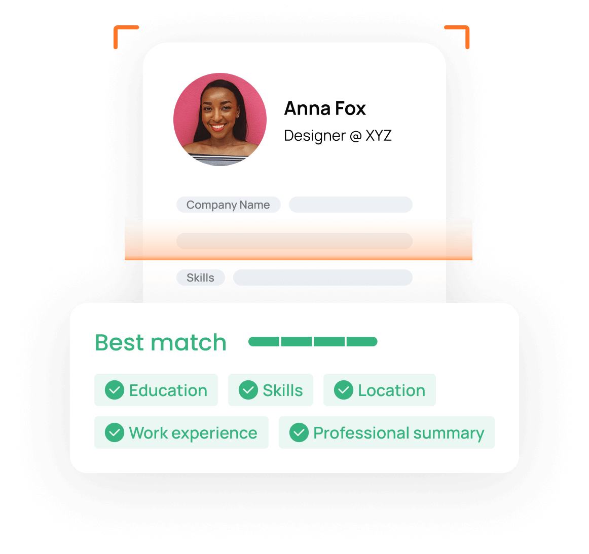 A highlight of using hireEZ and its AI to create an ideal persona for the purposes of narrowing in on the best applicant