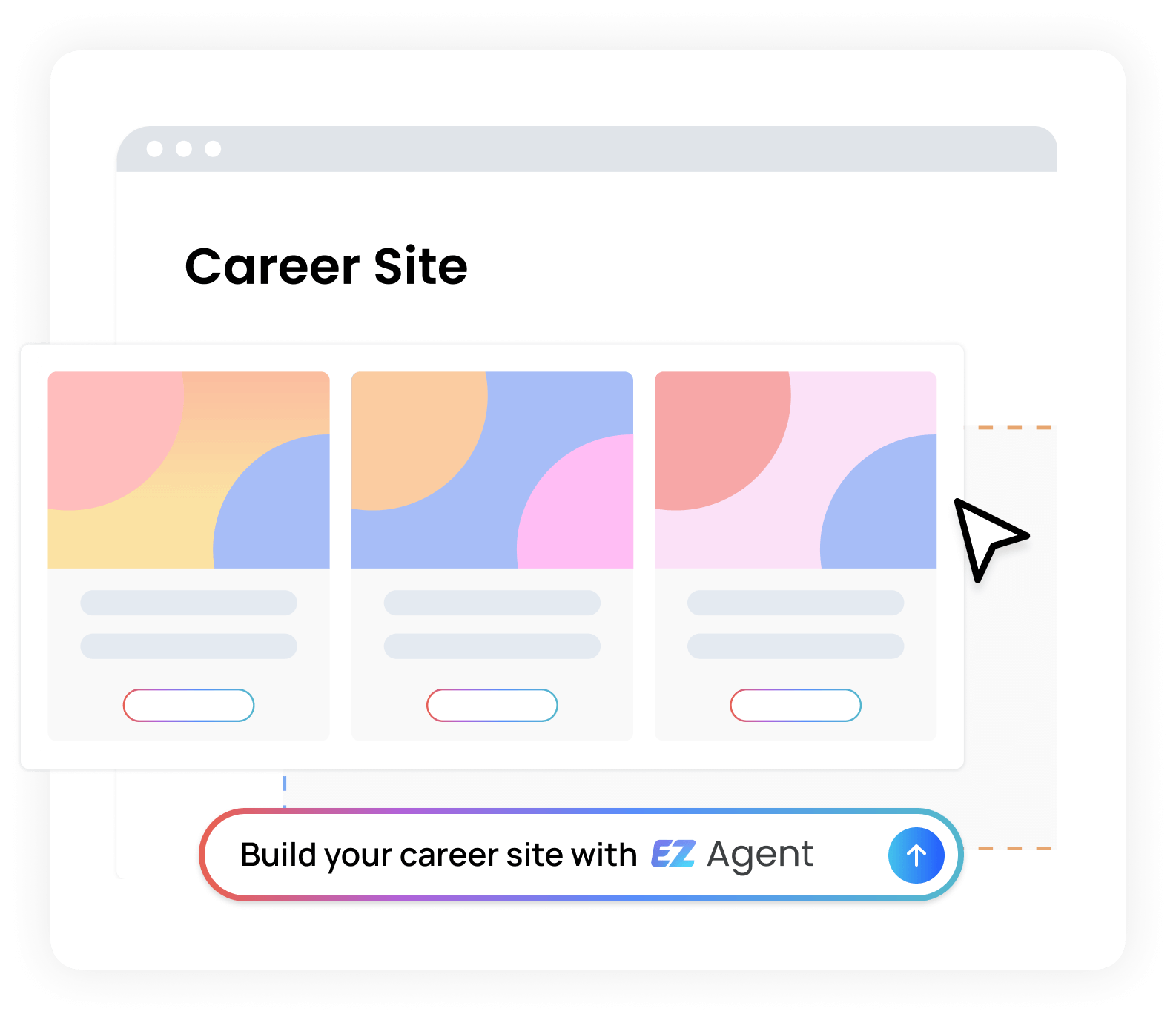 Illustration used to demonstrate the creation of a custom career site