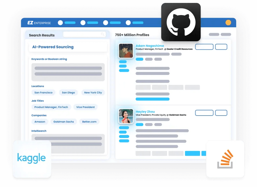 Image of Technical sourcing in hireEZ